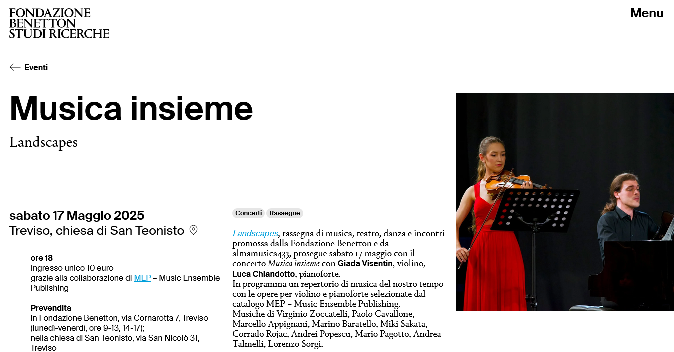 "Musica insieme" a Treviso